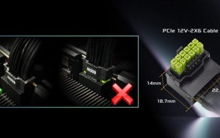 防止显卡烧熔！华擎推出12V-2×6 L型供电线：内置传感器避免过热 !