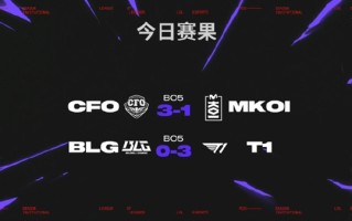 《英雄联盟》2025 MSI季中赛 BLG 0-3惨败T1 掉入败者组 ！