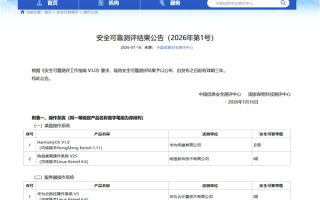 华为鸿蒙系统通过国家安全可靠测评！ 