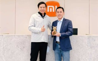 小米集团副总裁/CFO林世伟入职5周年：雷军亲自颁发金米兔 !