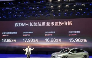 续航升级、怀挡冰箱上车！比亚迪汉长续航版上市：15.98万起 !