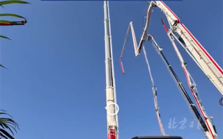 中国消防车创吉尼斯世界纪录：三一重工制造 能喷射159米高！