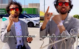 百度萝卜快跑硬控老外：迪拜土豪愿用劳力士金表换一次试乘！