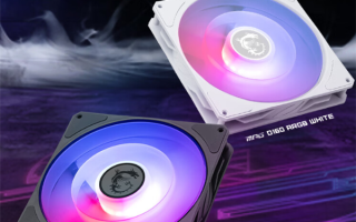 微星MPG D160 ARGB风扇首发106元起：双层环刃设计 三挡可调 !