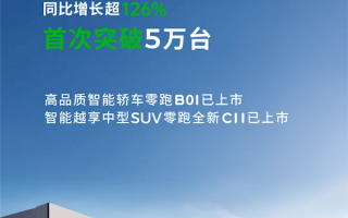 新势力价格屠夫卖爆！零跑汽车7月份交付50129台 首破5万大关 !