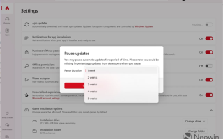 强制用户更新软件！微软发布新版应用商店：只能选择暂停更新、最长五周 !