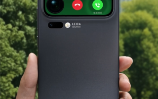 小米17 Pro系列背屏交互演示：支持自拍预览、接打电话、信息展示 !