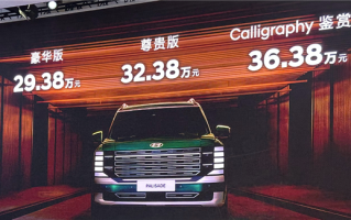 性价比最高的进口大SUV！全新现代帕里斯帝预售：29.38万起 !