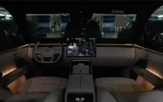 逆流而上的极简主义！乐道L90实车内饰首曝：中控只有一块屏 ！