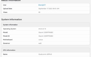 小米17系列刷跑分：多核近12000 稳赢iPhone 17 Pro !