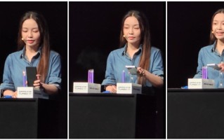 美女产品经理实测OPPO K13 Turbo吹蜡烛：火焰瞬间被吹灭 !