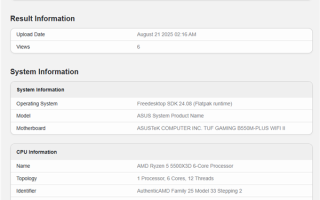 锐龙 5 5500X3D首次Geekbench跑分：单核与5500相似、多核提升13%！