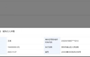 王自如回应被恢复执行1.94亿元：乌龙事件、信息不实 ！
