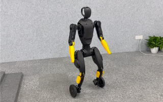 “稚晖君”出新作灵犀X2-N机器人：双足秒变双轮 咋踹都不倒 ！