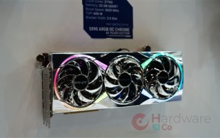 抛光镀铬超级亮！PNY 40周年纪念版RTX 5090/5080规格确认 !